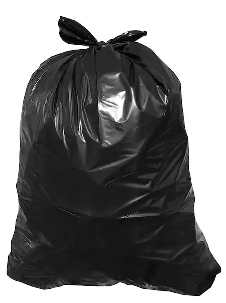 42 Gallon Heavy Duty Black Trash Bags X6087