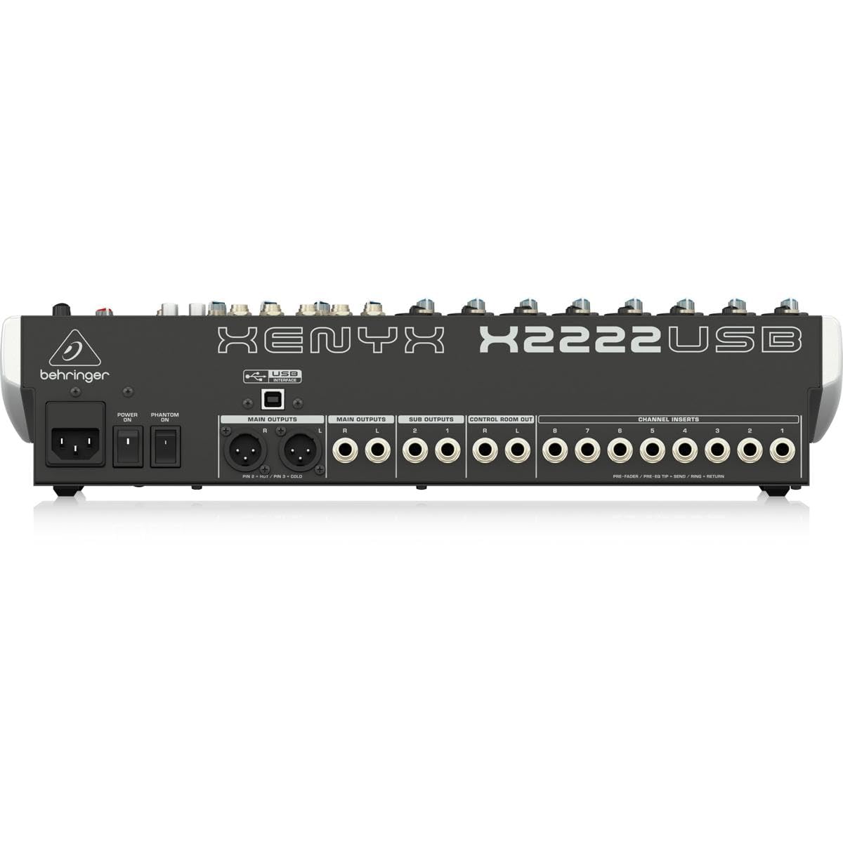 22-Input 2/2-Bus Mixer with Mic Preamps Y7601