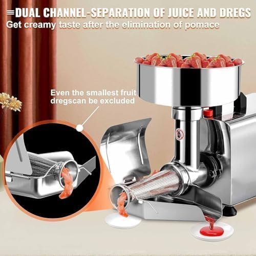 Electric Stainless Steel Tomato Strainer Food Milling Machine U650415