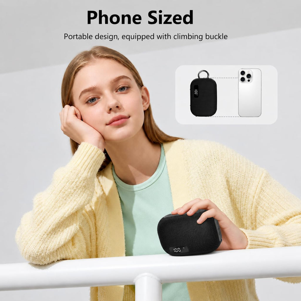 Portable IP67 Waterproof Bluetooth Speaker with Digital Battery Display P3018