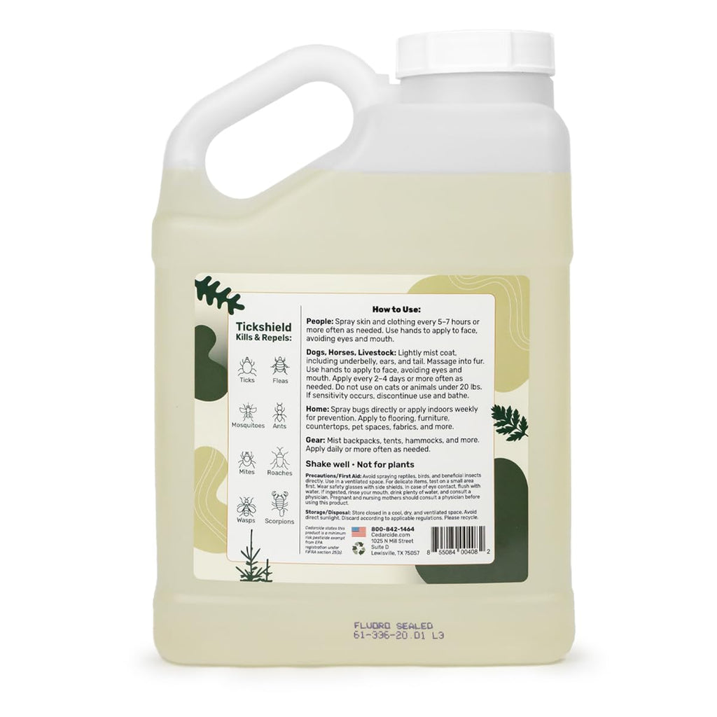 Cedar Oil Tick & Mosquito Repellent Spray M1203