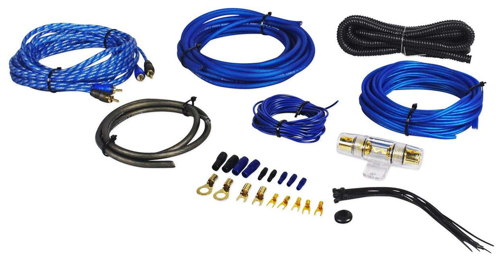 10" Powered Under-Seat Subwoofer with Amp Wiring Kit Q818