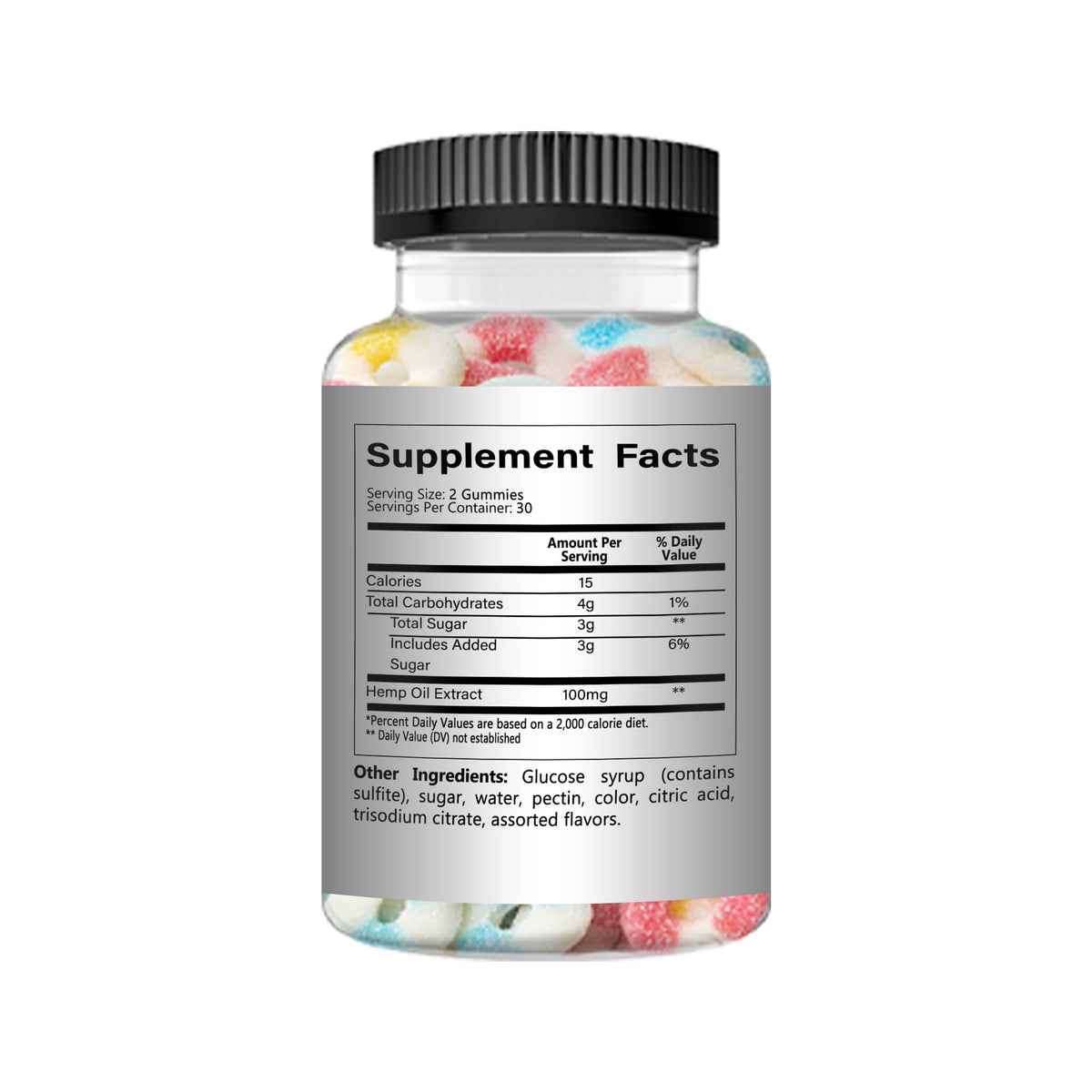 Hemp Gummies 60 Gummies F1358