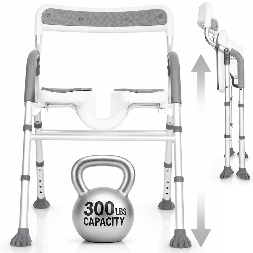 U-Shaped Shower Chair with Arms K667