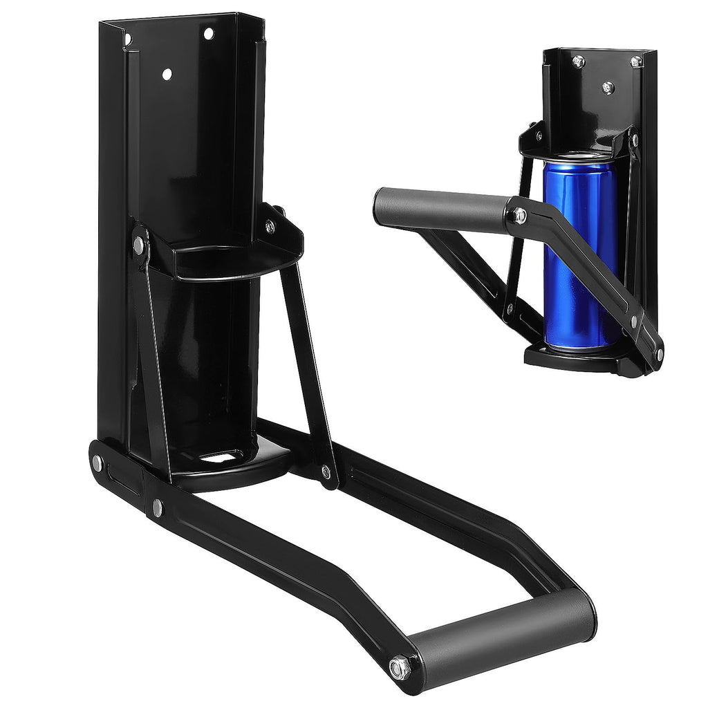 Wall Mounted Can Crusher with Bottle Opener F476