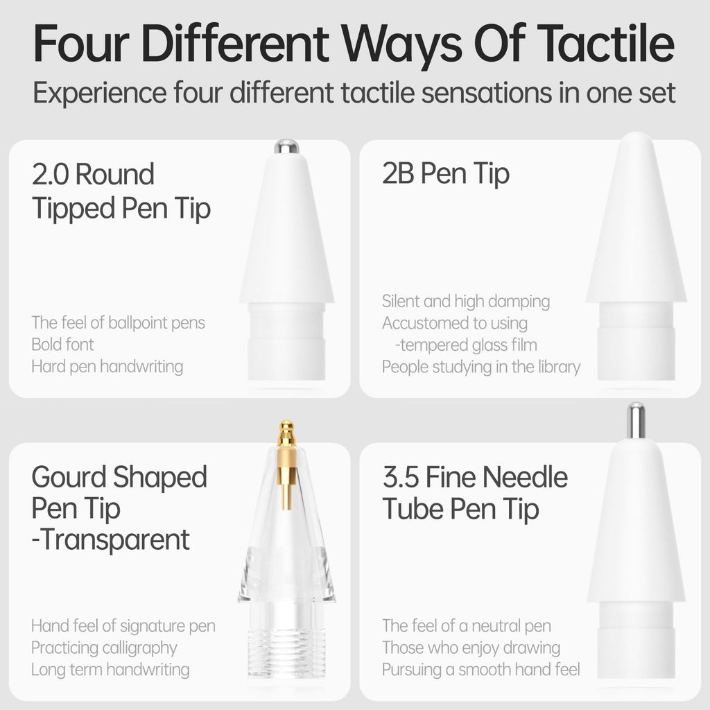 Replacement Tips for Apple Pencil 6 Pack E71220
