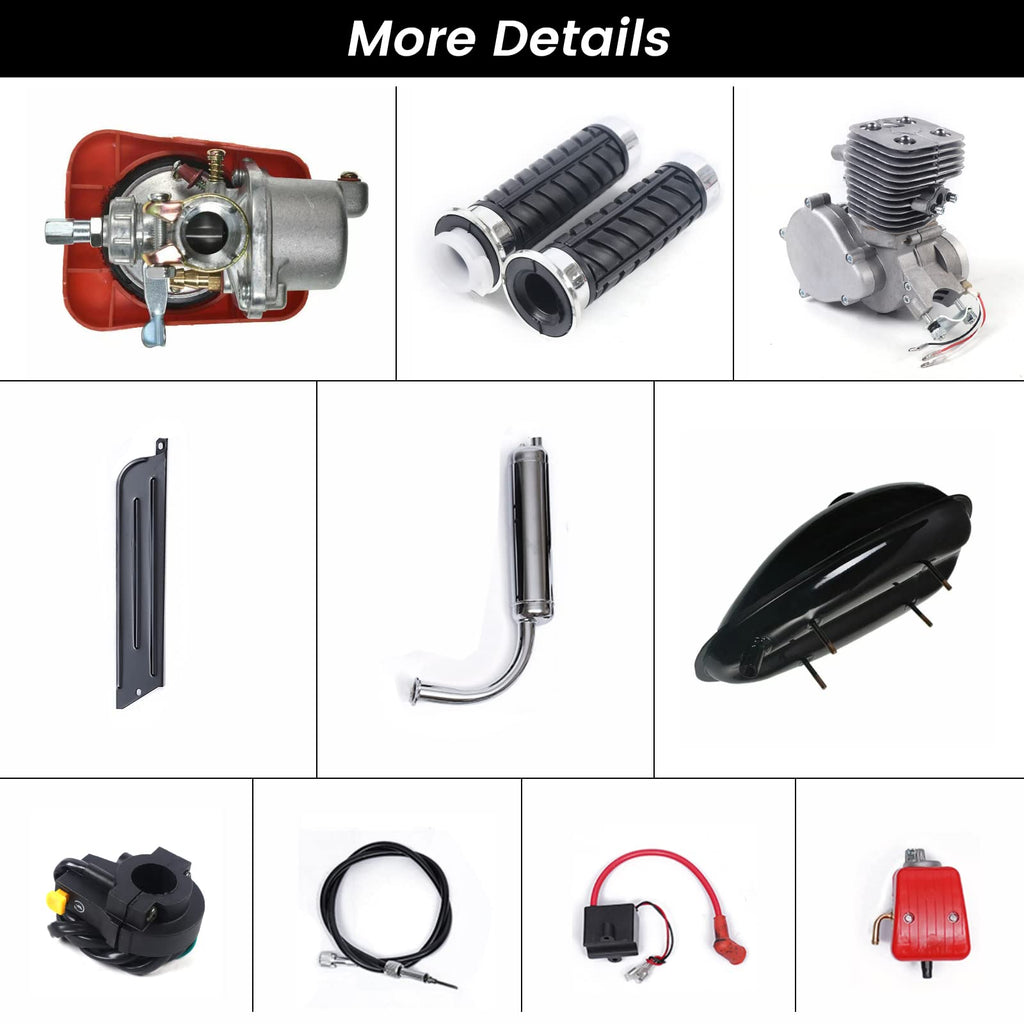100cc 2 Stroke Air-Cooling Bicycle Engine Kit Z459
