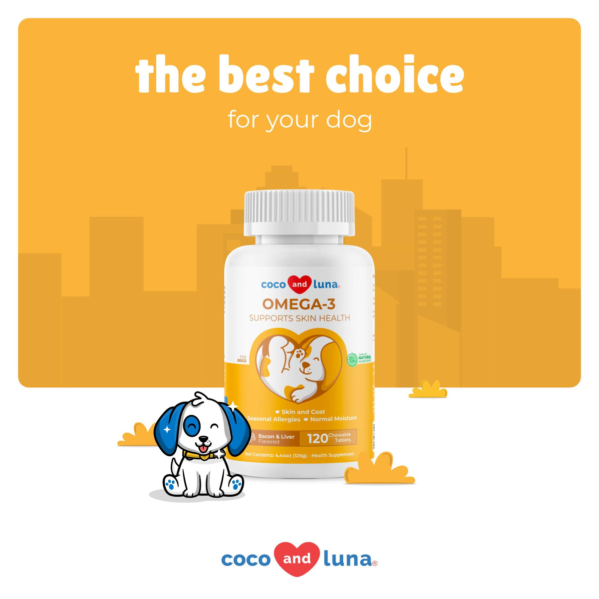 Milk Thistle + Omega 3 for Dogs Bundle with EPA & DHA U885