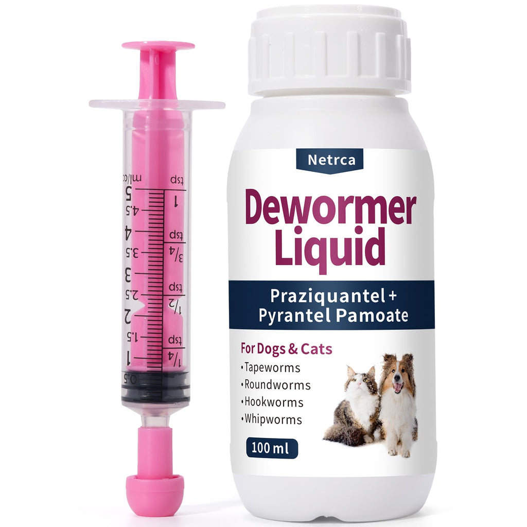 Dewormer Liquid for Dogs & Cats, 100ml J610