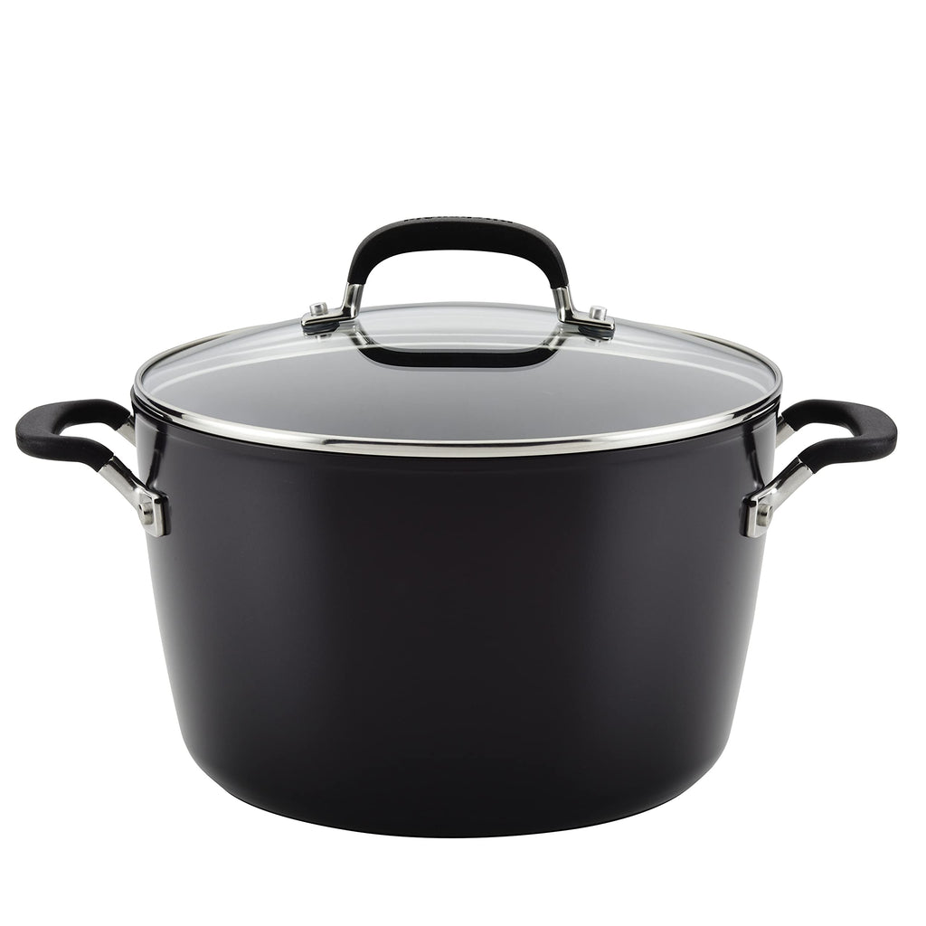 Hard Anodized Nonstick 8-Quart Stock Pot with Lid D780