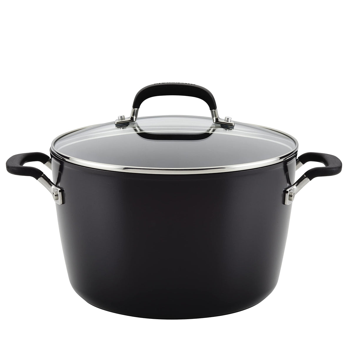 Hard Anodized Nonstick 8-Quart Stock Pot with Lid D780