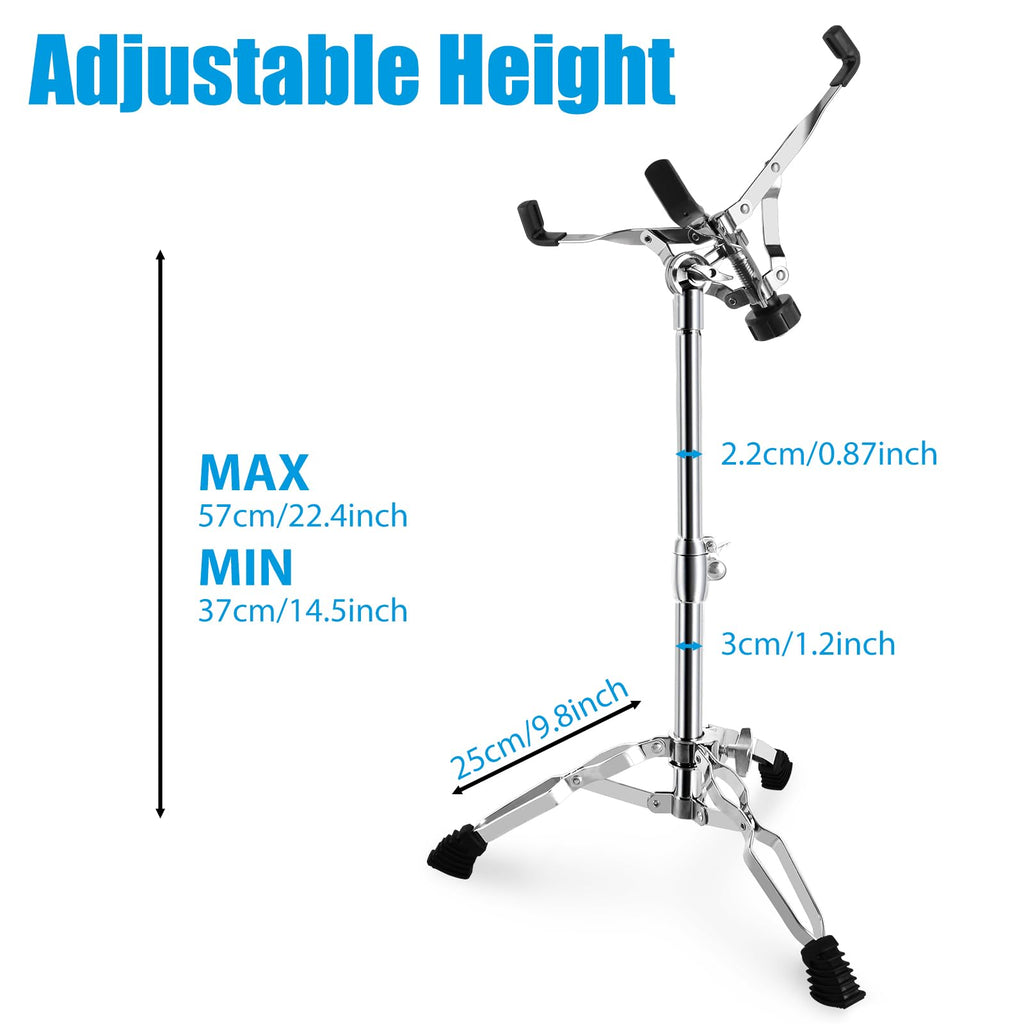 Height Adjustable Double Braced Snare Drum Stand Z4658