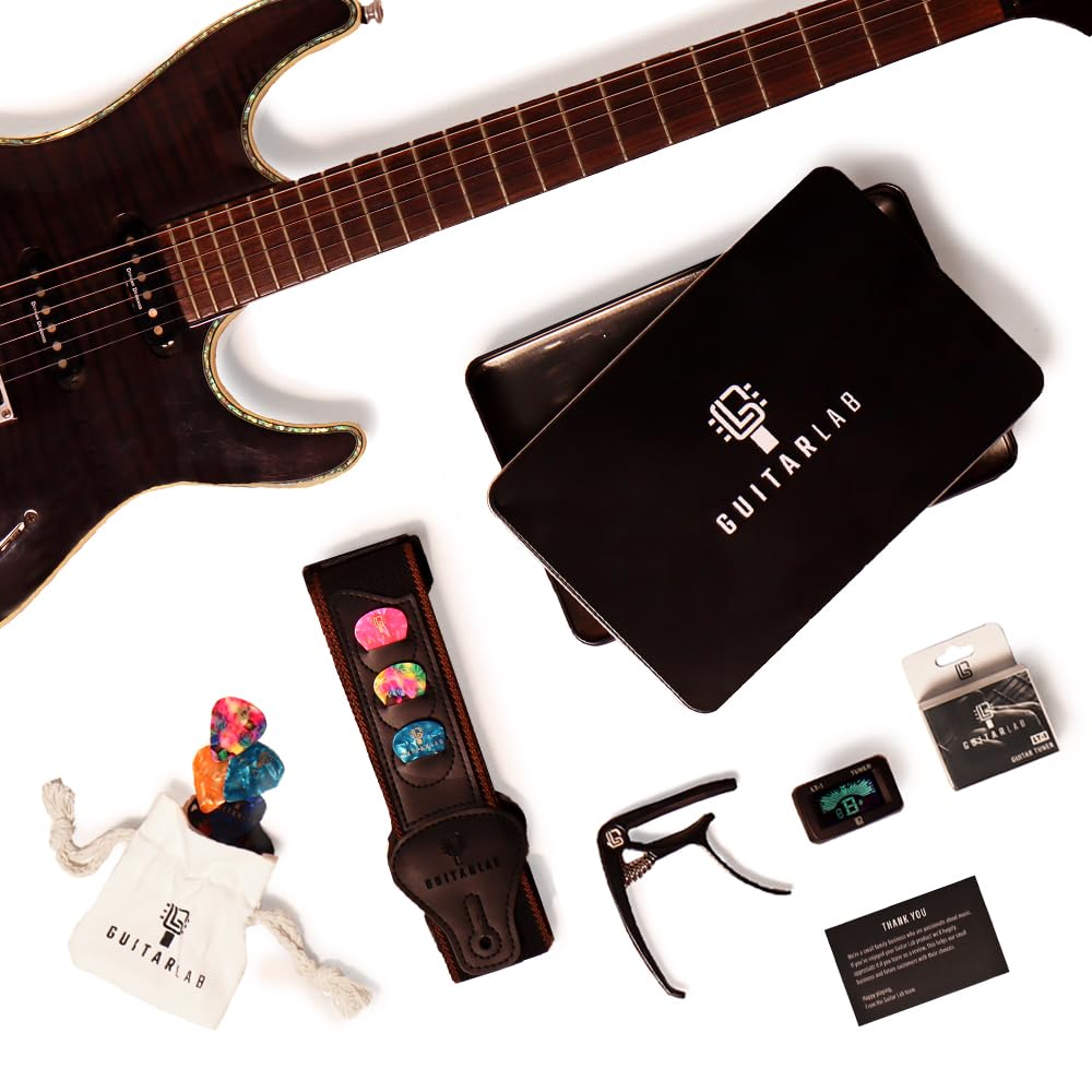 Guitar Accessories Kit - Strap, Capo, Tuner & Picks G61545