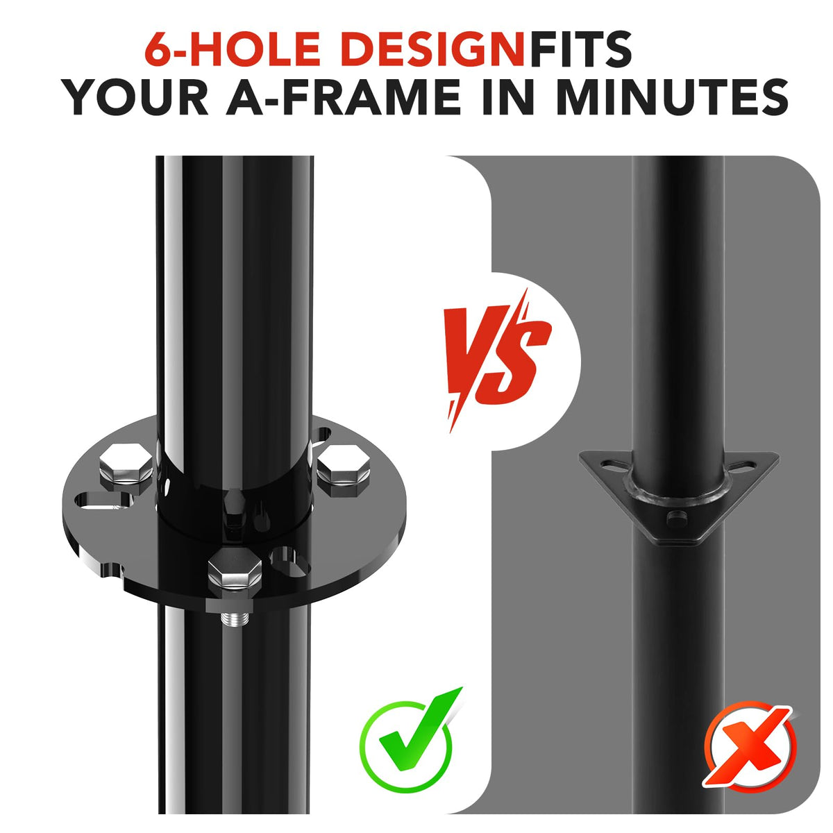 A-Frame Trailer Jack 2-in-1 D201