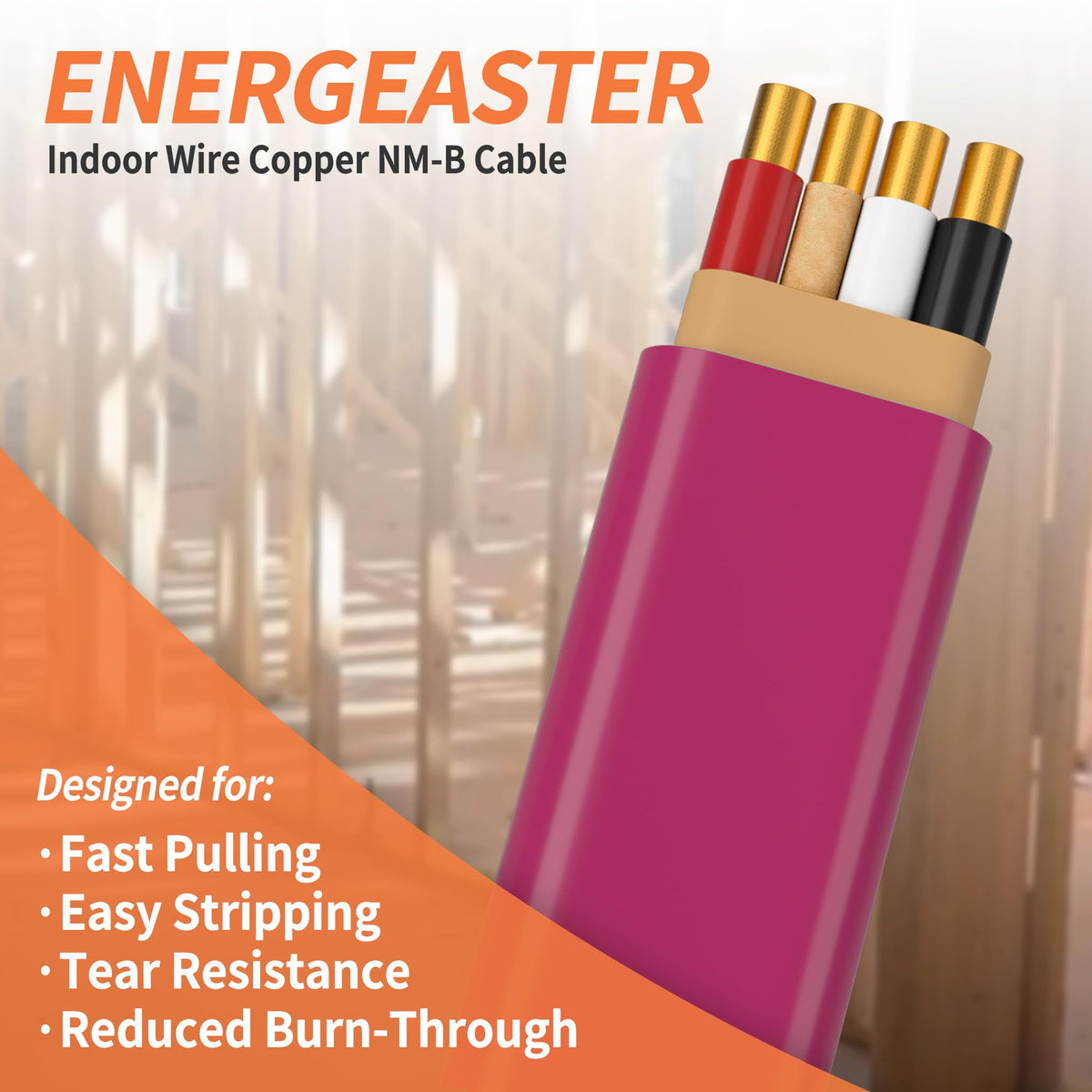 10/3 NM-B Copper Cable with Ground 50FT H691934