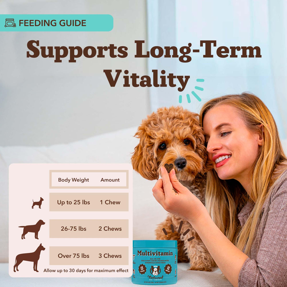 25-in-1 Multivitamin for Dogs 180 Count H5252