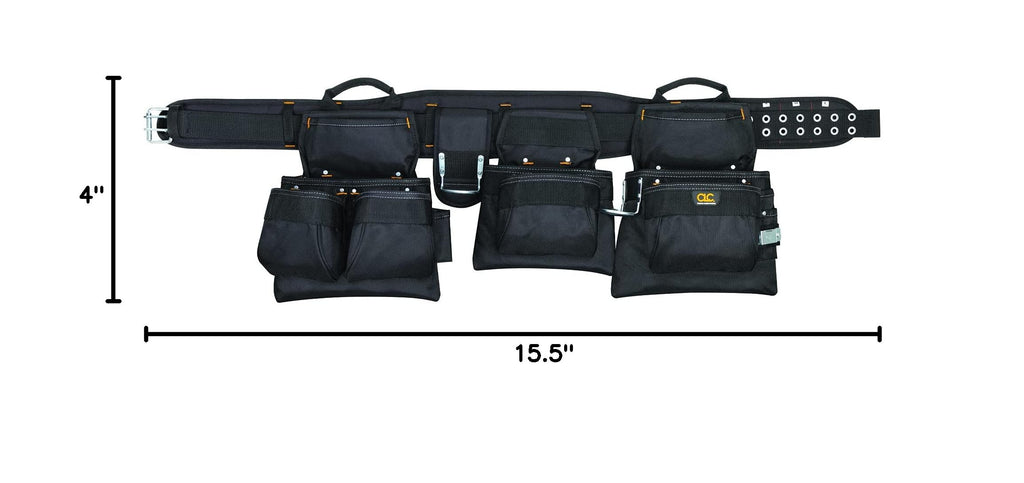 Black 18 Pocket Tool Belt S36962