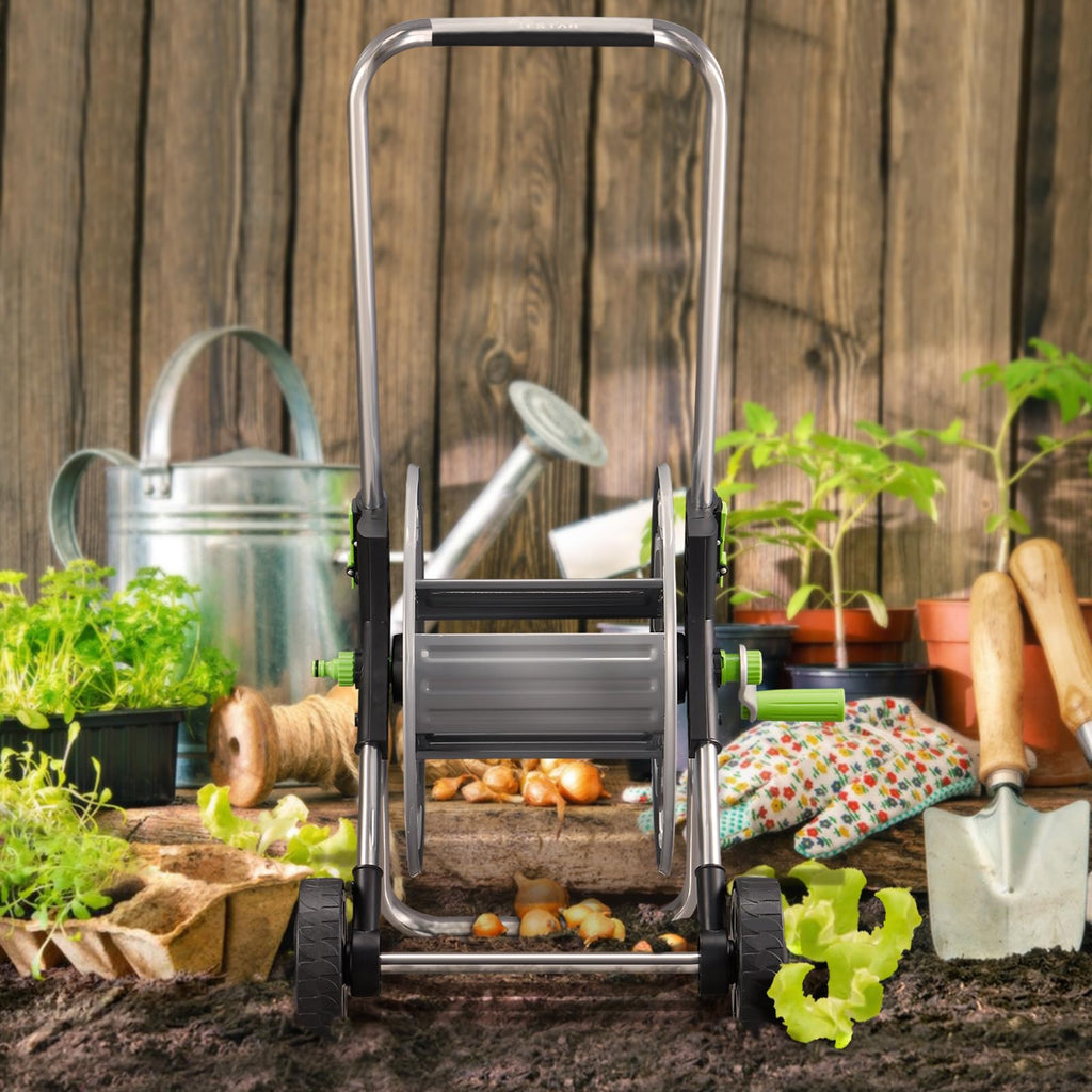 Garden Hose Reel Cart B505566