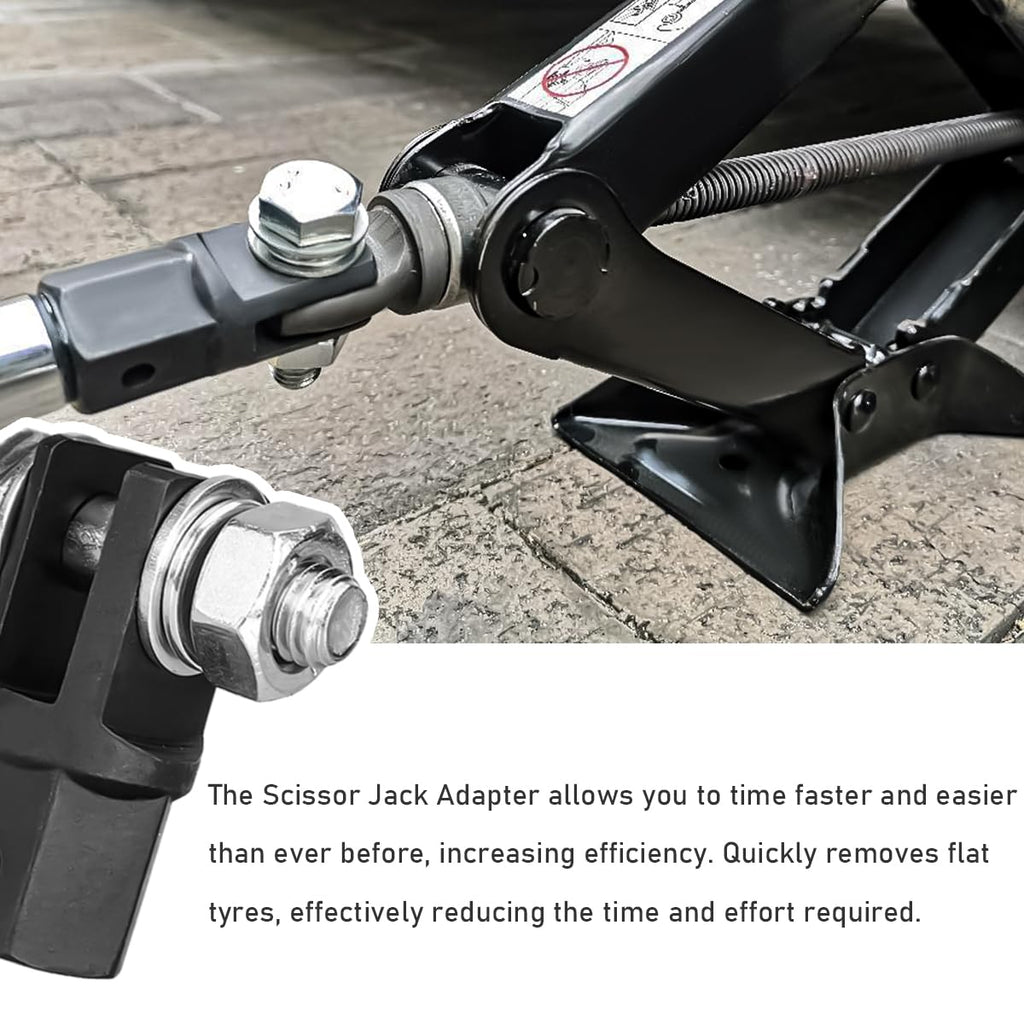 Scissor Jack Adapter for 1/2" Impact Wrench T4089
