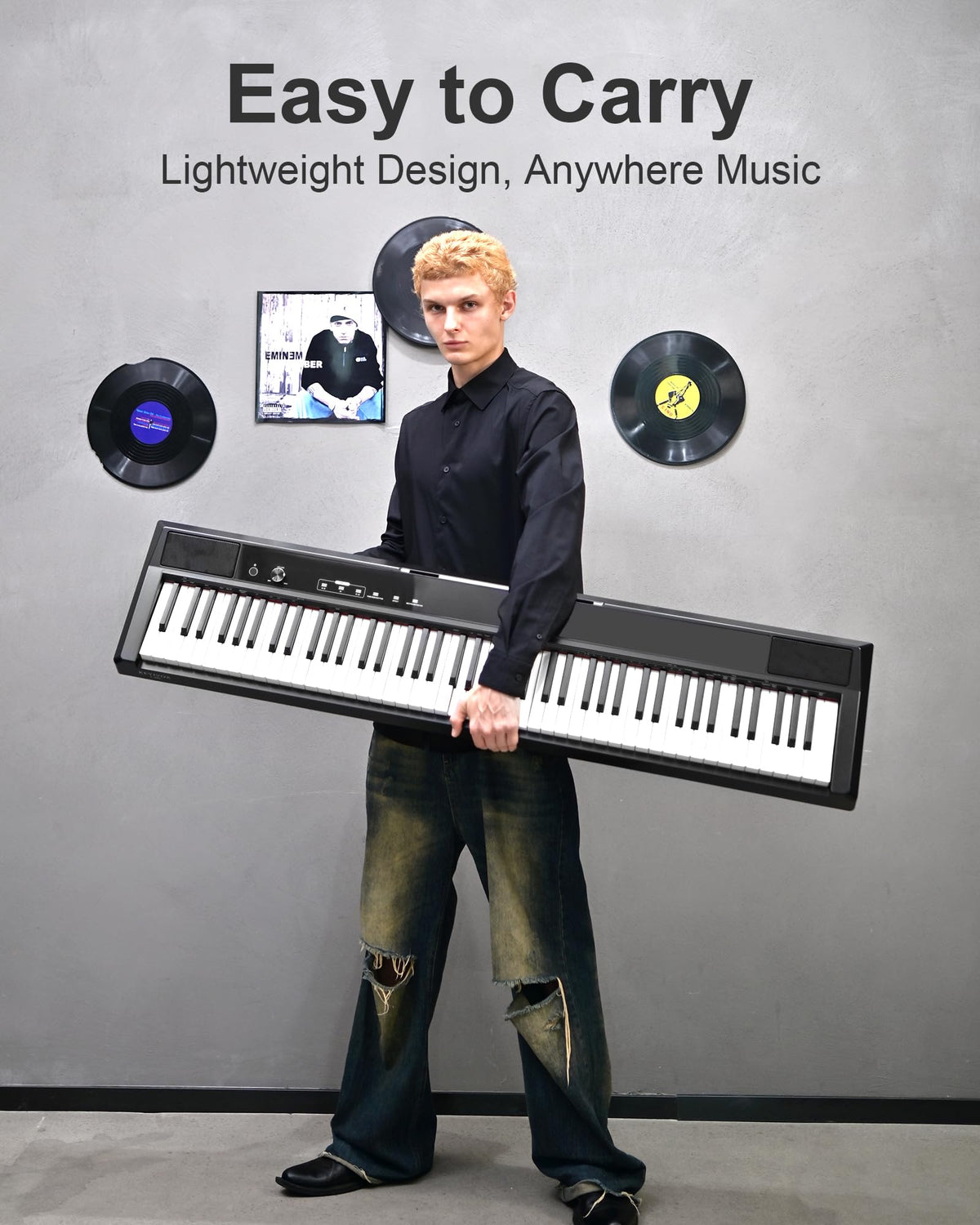 88 Key Weighted Digital Piano J404122