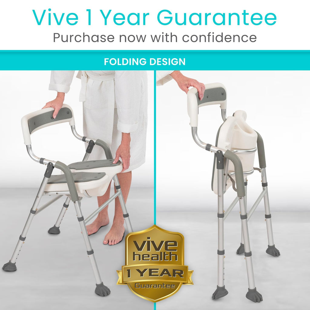 U-Shaped Shower Chair with Arms K667
