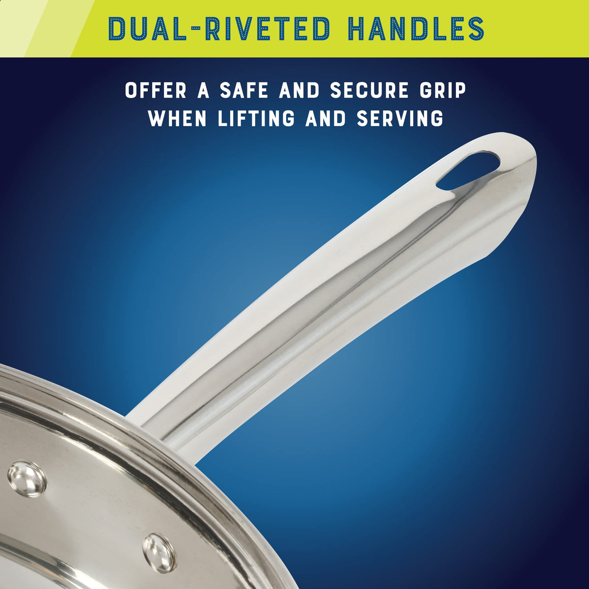 12-Piece Stainless Steel Non-Stick Cookware Set C94747
