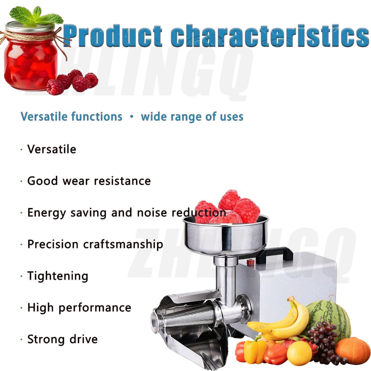 450W Stainless Steel Tomato Sauce Maker Z233372