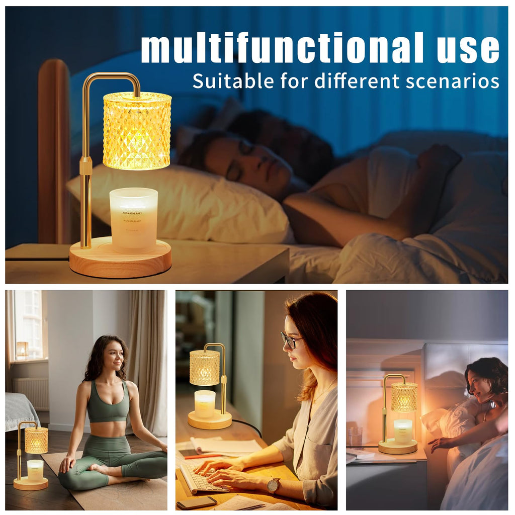 Dimmable Candle Warmer Lamp with Timer V319