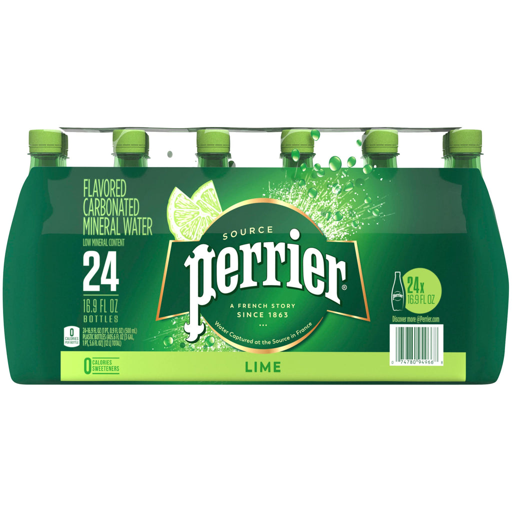 Lime Flavored Sparkling Water 16.9 FL OZ 24 Count Z67603