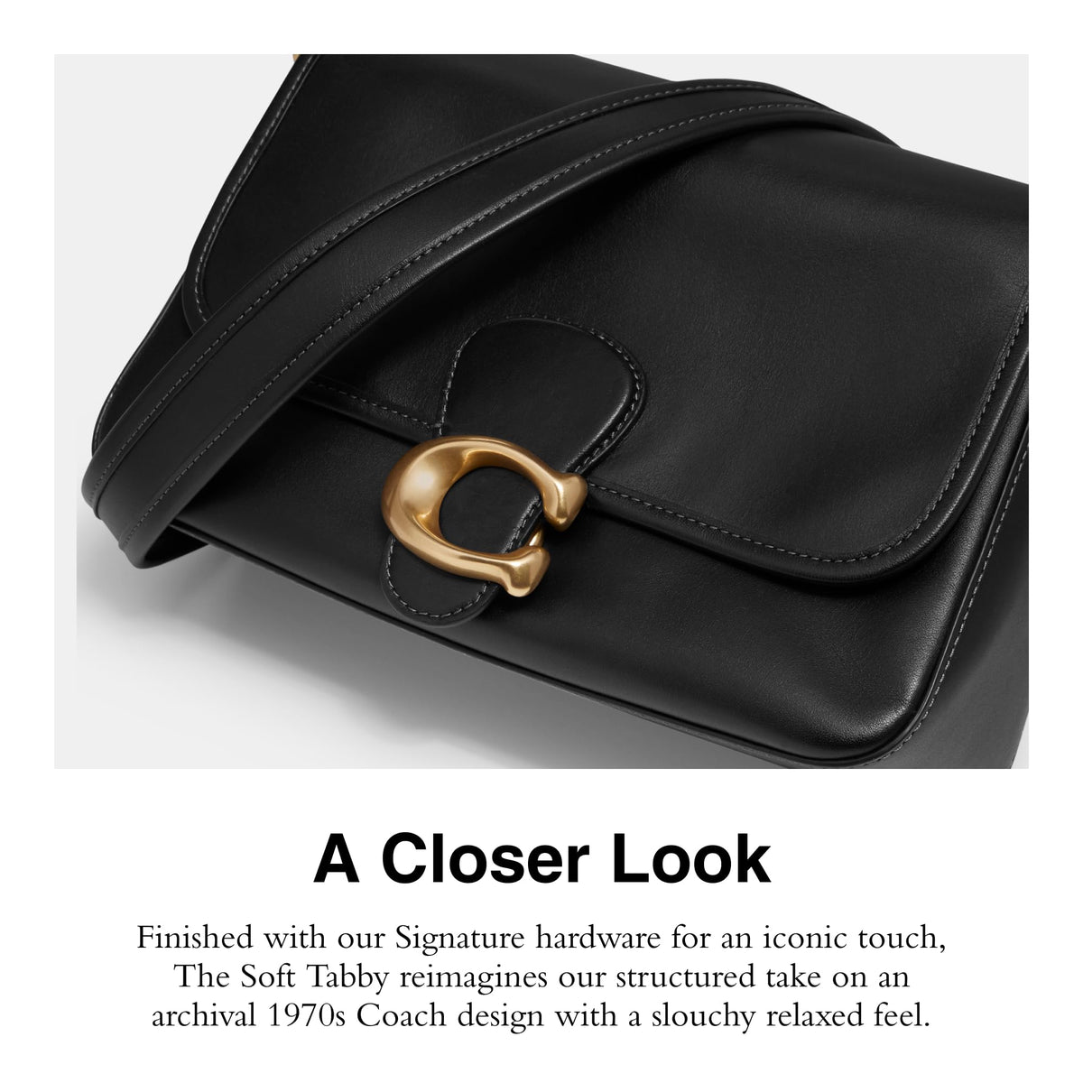 Soft Calf Leather Shoulder Bag A8043