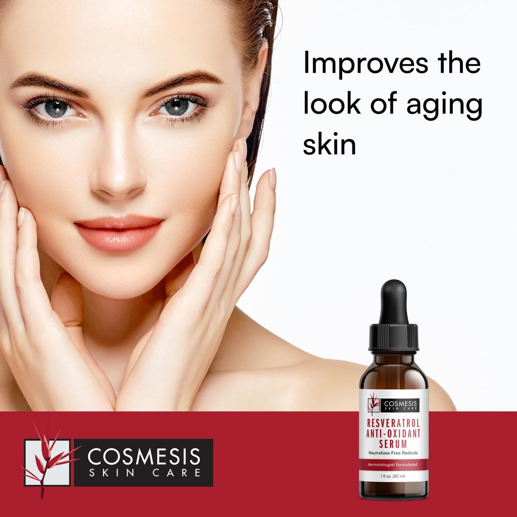 Resveratrol Antioxidant Serum with Tea Polyphenols, 1 fl oz S692