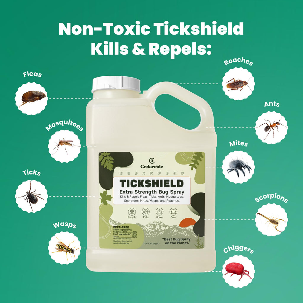 Cedar Oil Tick & Mosquito Repellent Spray M1203