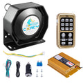 12V 200W Police Siren PA System with Wireless Mic N46472