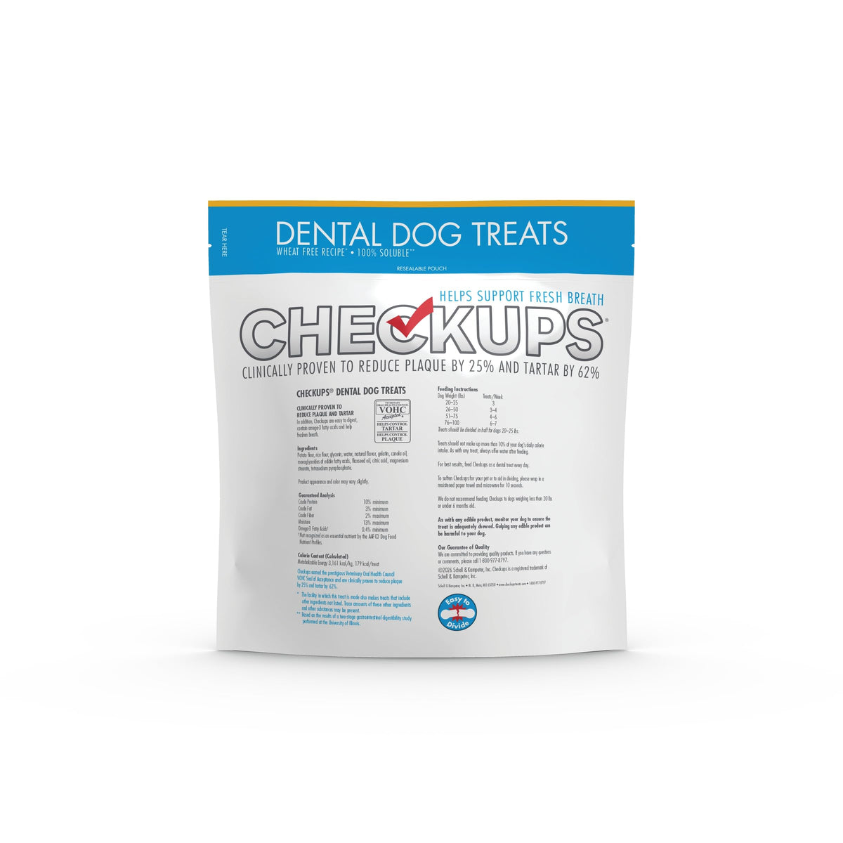24 Treats 48 oz Dog Dental Chews W956