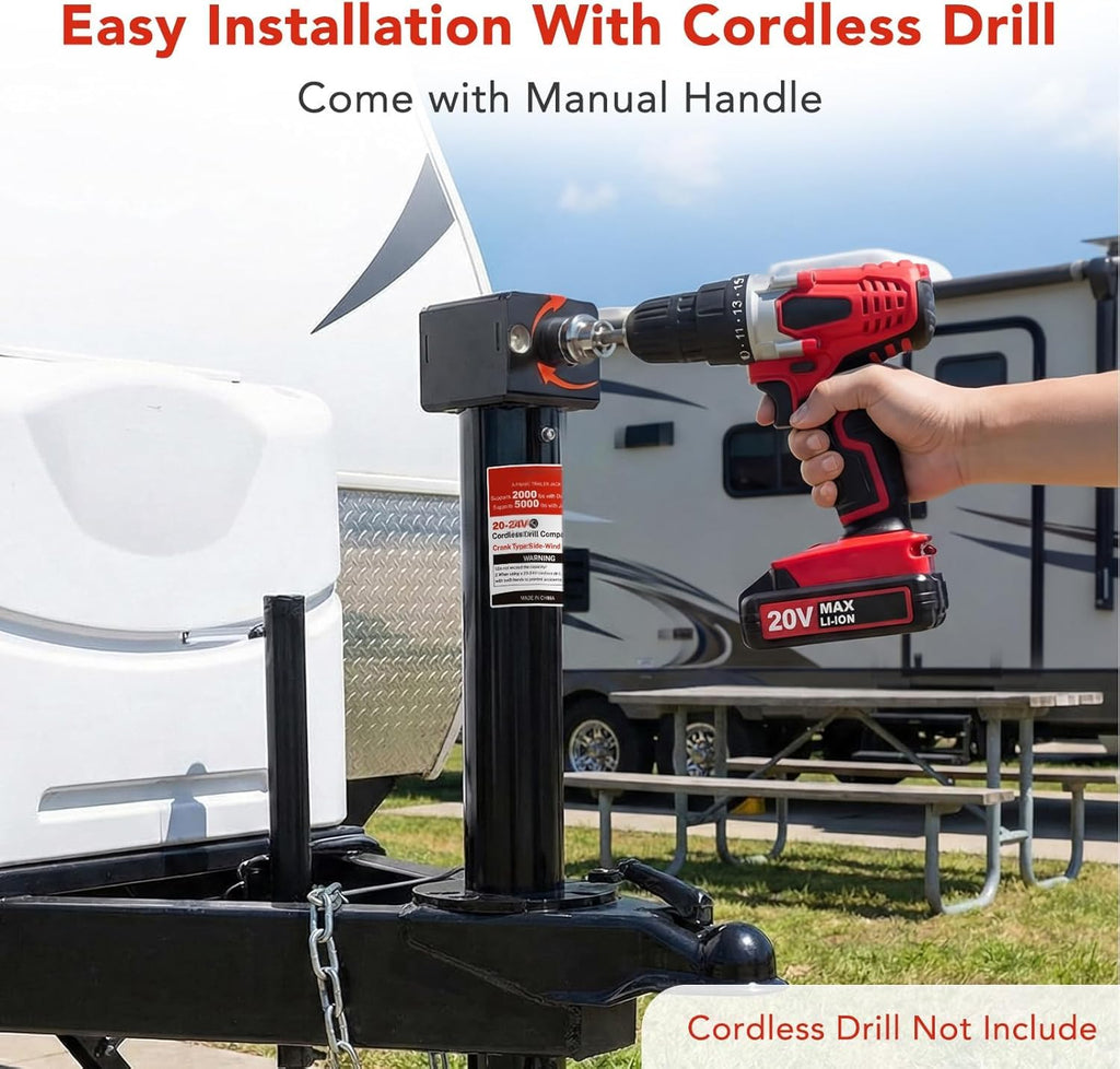 A-Frame Trailer Jack 2-in-1 D201