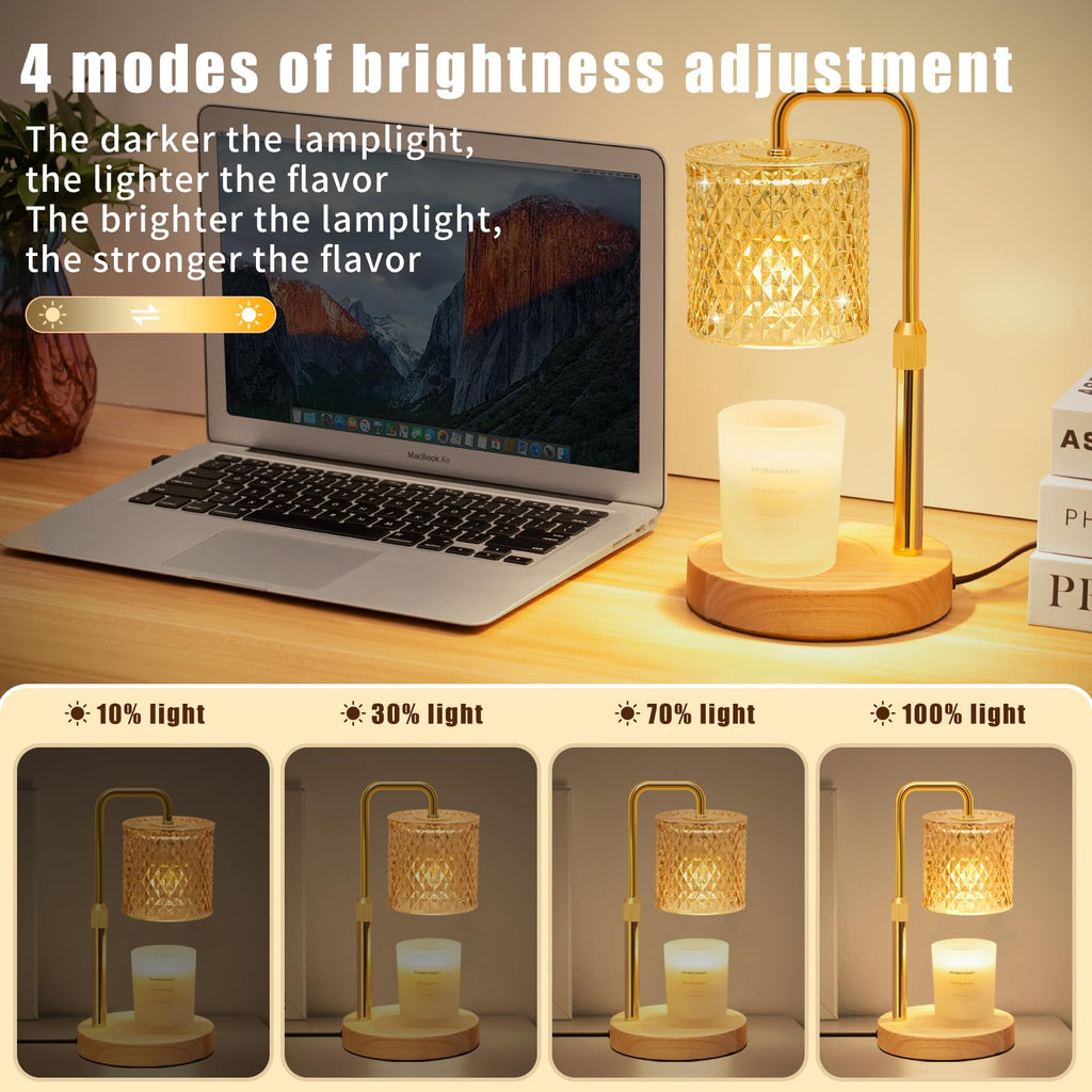 Dimmable Candle Warmer Lamp with Timer V319