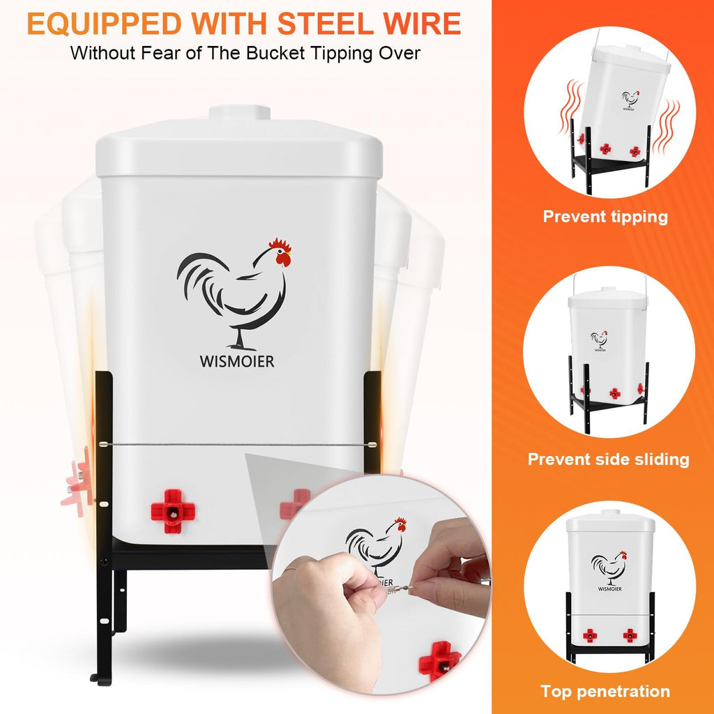 3 Gallon Heated Chicken Waterer W5123