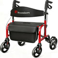 Bariatric Rollator Walker with Wide Seat C828398