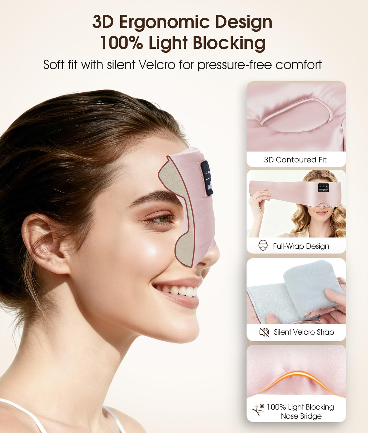 Silk Bluetooth Sleep Mask D248096