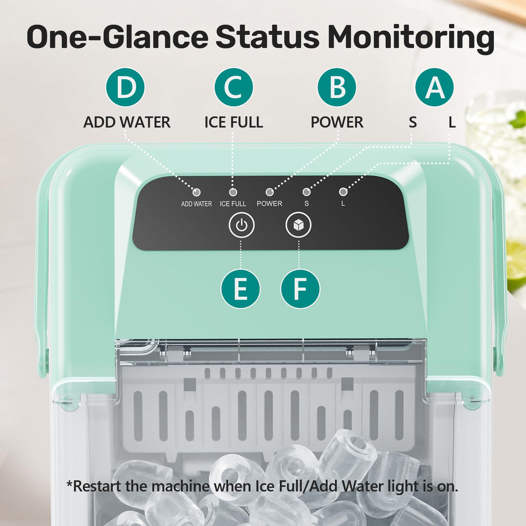 Countertop Ice Maker with Self-Cleaning I98250