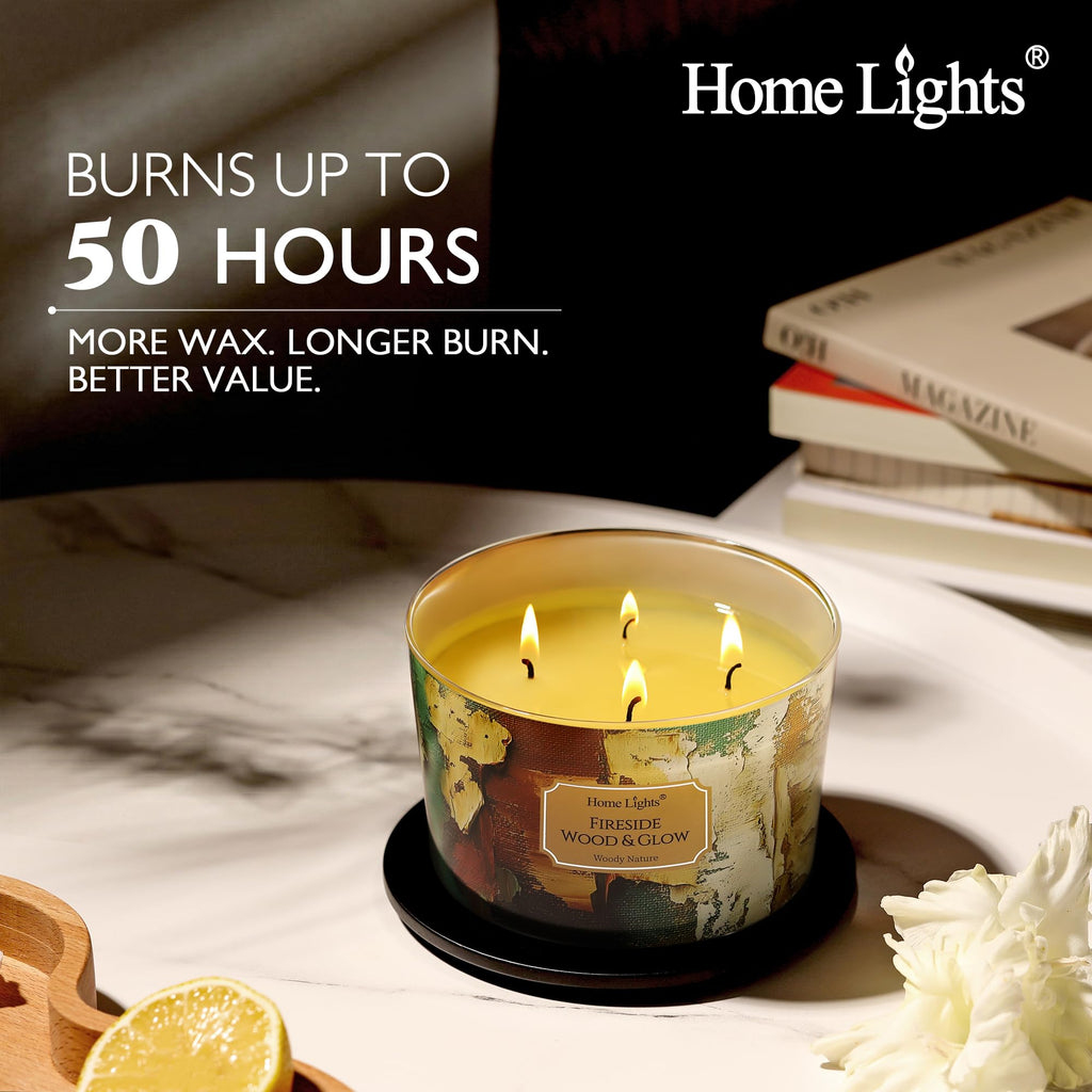 18oz Soy Wax 4-Wick Scented Candle T631
