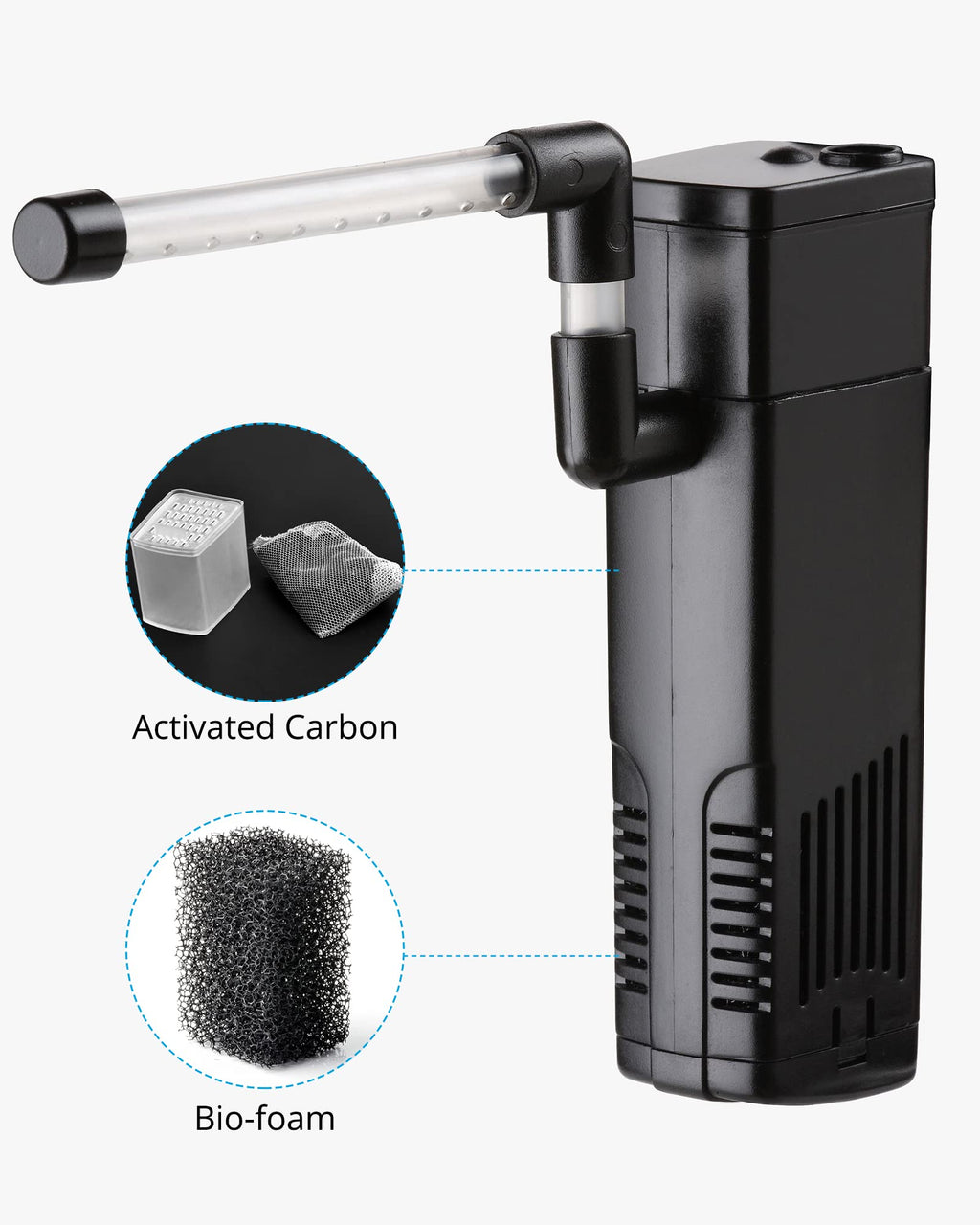 Internal Aquarium Filter up to 5 Gallons R5913