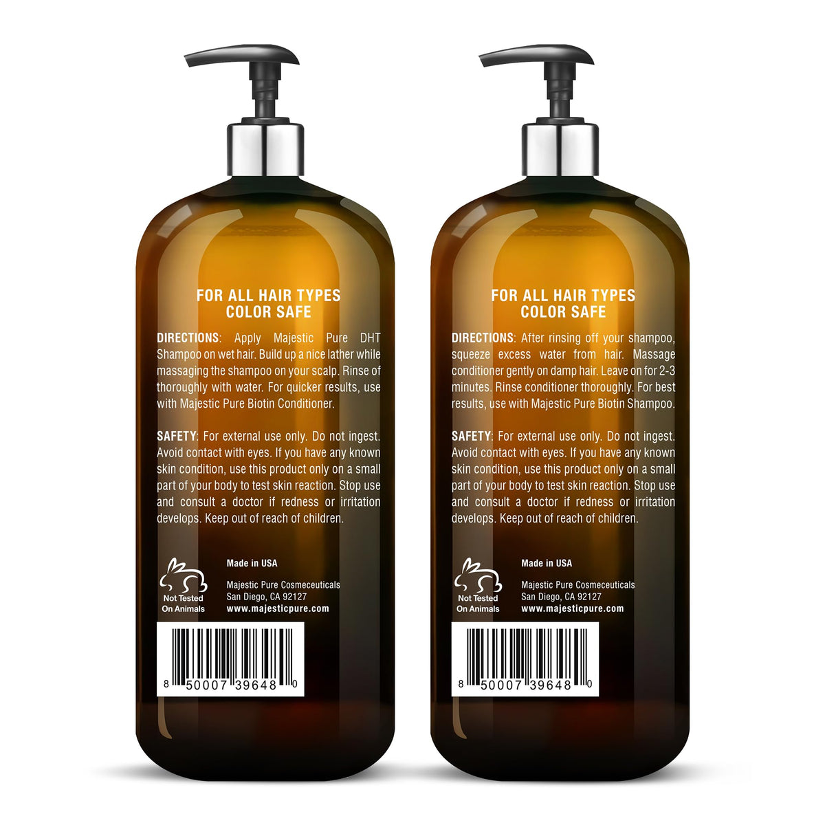 Biotin Shampoo and Conditioner Set 2x16 Fl oz A5422