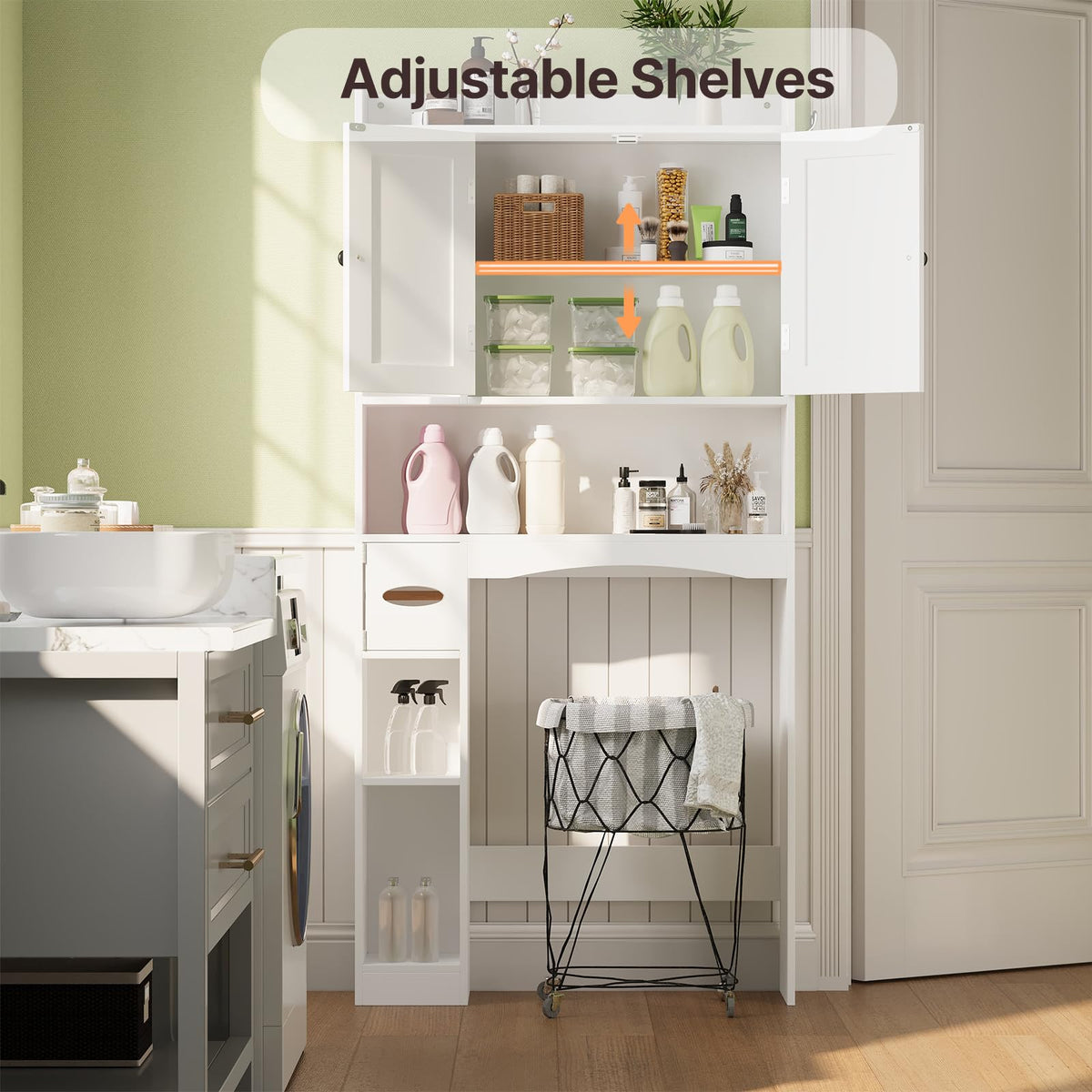 Over The Toilet Storage Cabinet T380