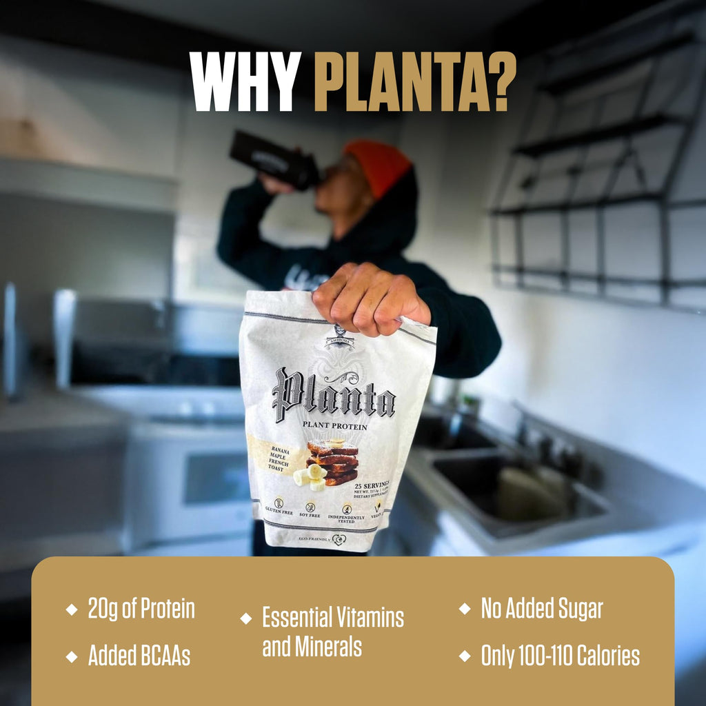 Plant Based Vegan Pea Protein Powder 20g Vanilla Z484678