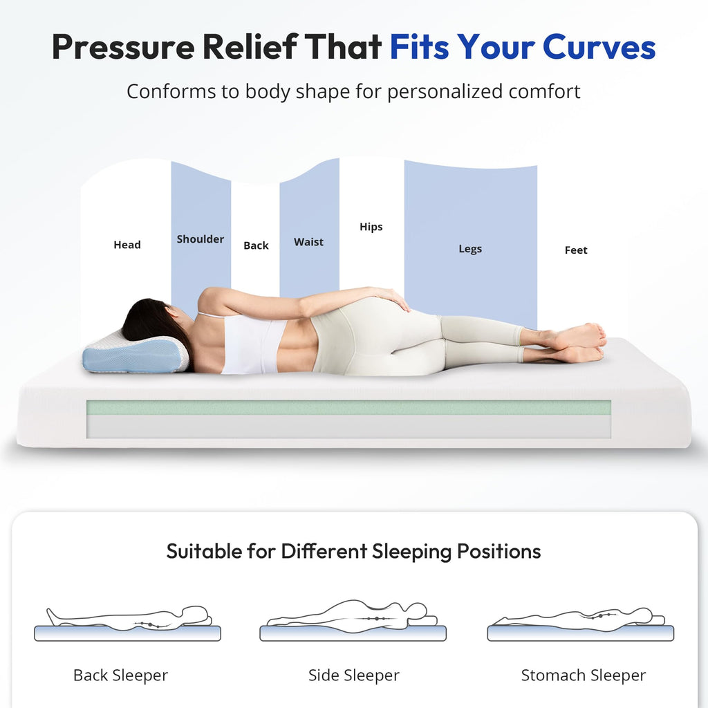 5 Inch Cooling Gel Memory Foam Twin Mattress J945120