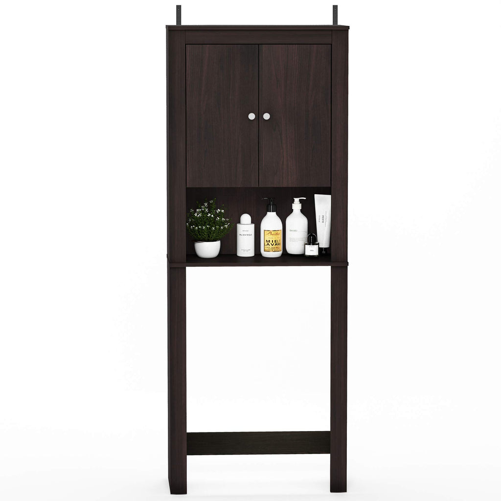 Black Over The Toilet Storage Cabinet R571