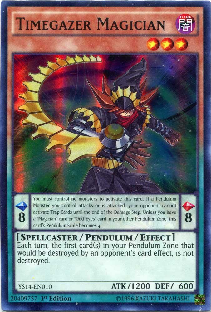 Timegazer Magician Super Rare 1st Edition J954