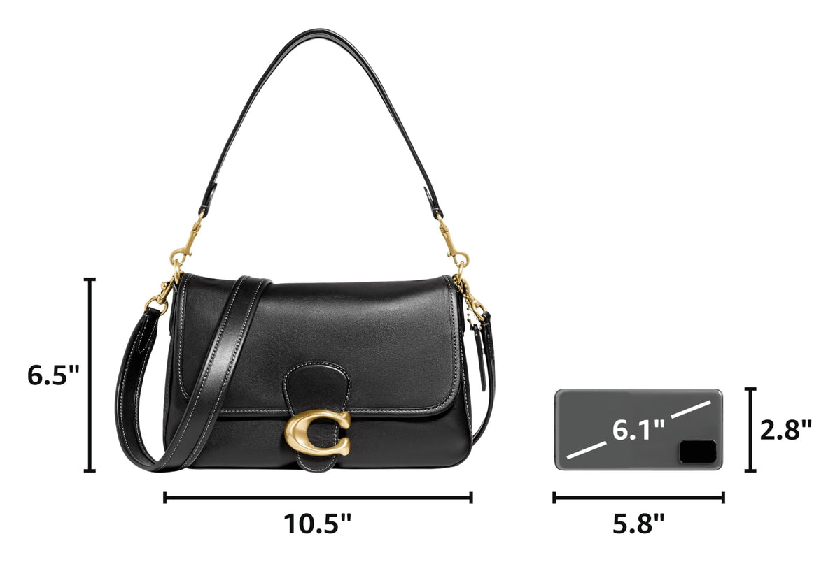 Soft Calf Leather Shoulder Bag A8043