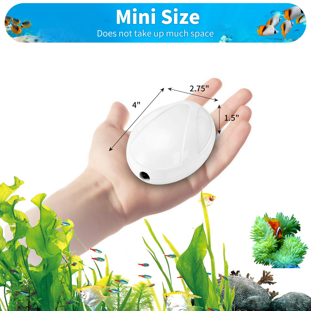 Aquarium Air Pump with Stones, Airline Tubing, Check Valves S802851